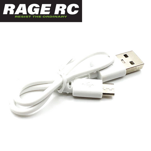 Rage RC RGR6073 USB Charger Cord Hero-Copter