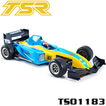 Team Saxo TS01183 F1 1/10 Clear Body