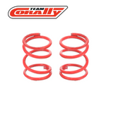 Team Corally C-00100-037 Red Front Spring Coils 0.4mm (2)