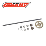 Team Corally C-00230-0045 Center Drive Shaft Assembly Furago Punisher XD