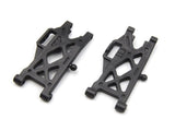 BlackZon BZN540432 Rear Lower Suspension Arm Set (2) Vyper & Turbo black plastic rc car parts designed for rear suspension upgrade in radio control vehicles.