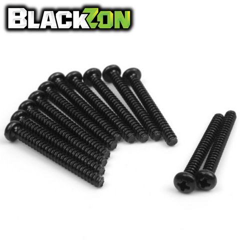 BlackZon BZN540159 Pan Head Self Tapping Screws PBHO2.6x25mm