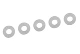 Team Corally C-00180-188 Silicone O-Ring 4x8mm (5) in white, a set of five durable radio control parts ideal for rc cars and rtr rc cars maintenance.