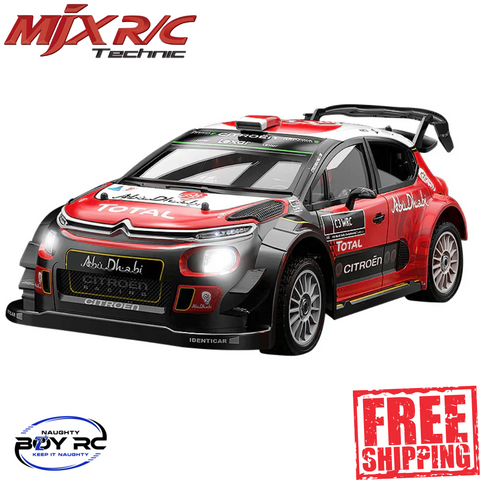 MJX Hyper Go 7303 1/7 Brushless RC Rally Car Citroen ARTR