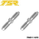 Team Saxo TS01105 Turnbuckles 20mm (2)