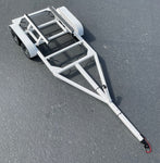 Bold RC 1/10 Scale Fully Adjustable Metal Boat Trailer w LED Lights White