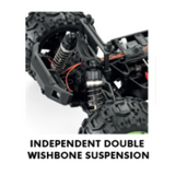 Blackzon Slyder ST Turbo 1/16 4WD RTR 2S Brushless Stadium Truck Green