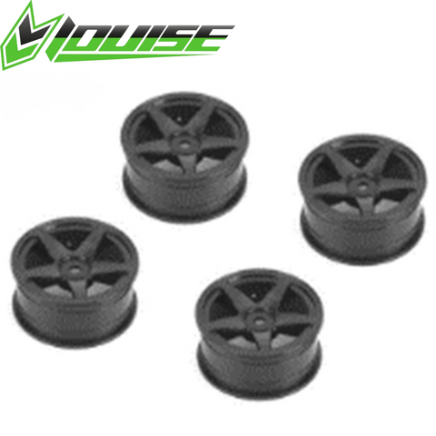 Louise LNHA479 5 Spoke Wheel Black 26mm ET-0mm