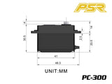 POWERSTAR PC-300 DC Digital Low Profile Servo
