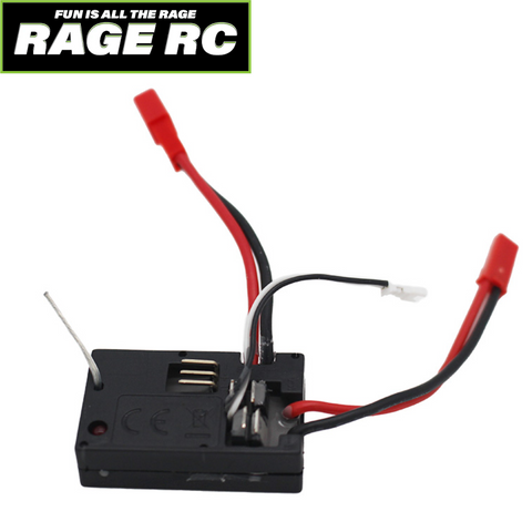 Rage RC RGRB1139 2-in-1 Receiver / ESC Black Marlin MX Lightwave SuperCat MX
