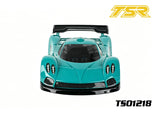 Team Saxo TS01218 1/10 GT Car Body Clear 190mm