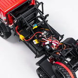 HobbyPlus DKR-4 FORTIS 1/18 4WD Rally Raid Truck RTR Red Brushed