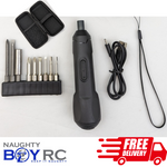 NBRC Electric Screwdriver Kit Rechargeable Cordless Set