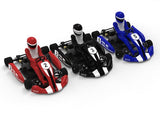 Team Saxo GK-200 1/8 RC Go Kart KIT ARTR Black