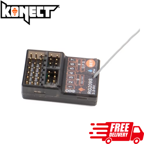 Konect RG209S 9 Channel Receiver for X9S Transmitter