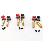 Battery Bullet Connectors 4mm 5mm 4/5mm w Grips