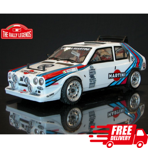 The Rally Legends Lancia Delta S4 1986 Group B 1/10 4wd RTR Rally Car
