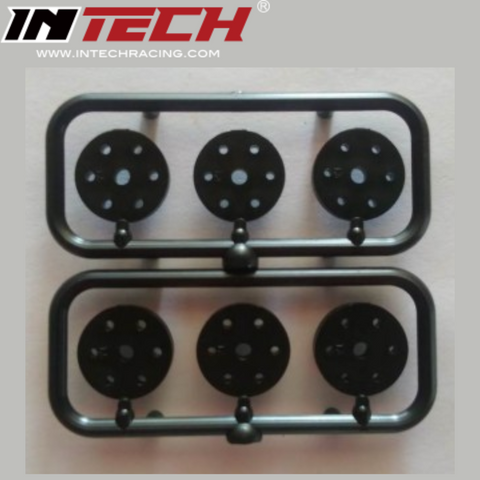 INTECH Racing 100036 Shock Pistons (2) Pairs 1.3 1.4 1.5 ERSC-10 BR-6 BR-6E