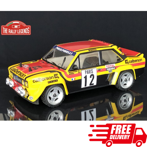 The Rally Legends 131 Abarth Calberson Mouton RTR 1/10 4wd Rally Car
