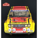 The Rally Legends 131 Abarth Calberson Mouton RTR 1/10 4wd Rally Car
