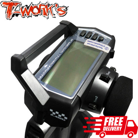 T-work's Sanwa MT-S Screen Protector Airtronics Radio RC Car Transmitter Part