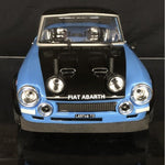 The Rally Legends Fiat 124 Abarth Celeste-Nera 1/10 4wd RTR Rally Car