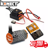 Konect 1/8 Brushless Combo Waterproof 2000kv Motor 100a ESC
