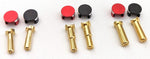 Battery Bullet Connectors Low Profile 4mm 5mm 4/5mm w Grips