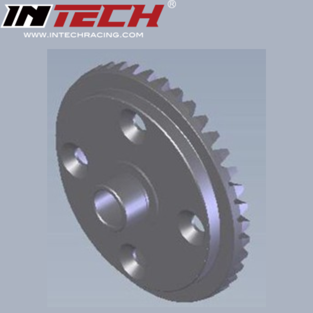 Platine De Différentiel Carbone INTECH 300011 - Modèle BR-6 / BR-6E, Neuf