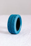 NBRC "Skids" 1/10 On-road RC Tire Set Blue, Green, Red (4)