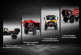 HobbyPlus DKR-4 FORTIS 1/18 4WD Rally Raid Truck RTR Red Brushed
