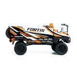 HobbyPlus DKR-4 FORTIS 1/18 4WD Rally Raid Truck RTR White Brushed