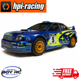 HPI WR8 3.0 Nitro Rally Car 2001 WRC Subaru Impreza 1/8 4WD RTR