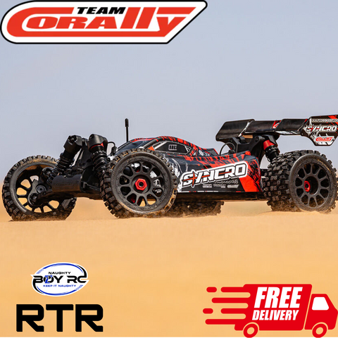 Team Corally Syncro 2WD 1/8 4S Brushless Buggy RTR Red