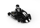 Team Saxo GK-200 1/8 RC Go Kart KIT ARTR Black