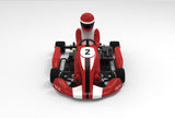 Team Saxo GK-200 1/8 RC Go Kart KIT ARTR Red