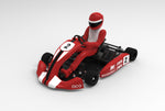 Team Saxo GK-200 1/8 RC Go Kart KIT ARTR Red