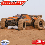Team Corally Punisher XD 4WD 2S RTR 1/12 Monster Truck Orange
