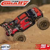 Team Corally Punisher XD 4WD 2S RTR 1/12 Monster Truck Red