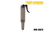 VP-PRO RS-923 Quick Fuel Stick Nitro Gun in translucent black, designed for precise fuel delivery in RC cars, featuring an ergonomic handle and durable construction.