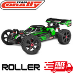 Team Corally Asuga XLR 6S 4x4 Brushless Buggy ROLLER Green