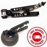 Naughty Boy RC Multi-Tool (Shock Pliers, Tire Punch, Solder Jig)