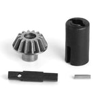 C8012 LC Racing Steel Bevel Drive Gear with Shaft & Outdrive PTG-2