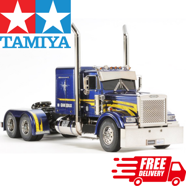 Tamiya 1/14 Grand Hauler Kit RC Semi Truck Tractor Trailer Scale