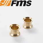 FMS C3079 FCX24 Smasher Brass Wheel Counterweight Brass 33g (2)