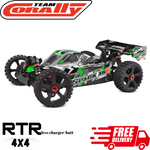 Team Corally Spark XB6 1/8 RTR RC Buggy 6S 4wd Brushless Green