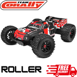 Team Corally Kagama XP 6S 1/8 RC Monster Truck 4x4 ROLLER Red