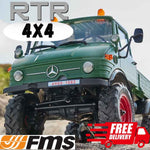 FMS FCX24 Mercedes-Benz Unimog 421 RTR 4x4 Truck Green