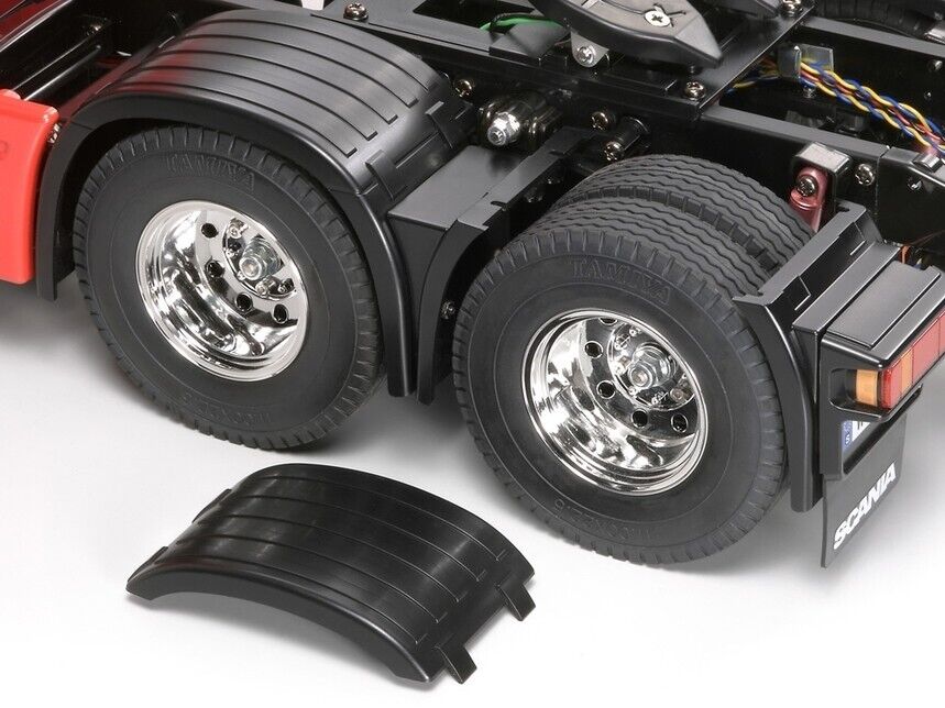 Tamiya R620 Rear Tamiya 1/14 Scania R620 Highline RC Tractor Trailer Semi Truck Kit ...