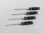 Naughty Boy RC Standard Hex Driver Set (4) .05 1/16 5/64 3/32